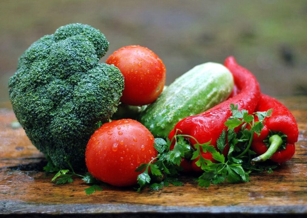 Gemüse für prostatitis